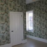 Room with Printed Wallpapers